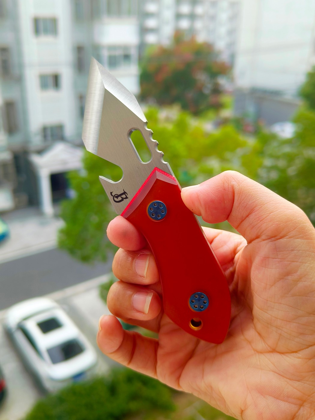 Mechforce Jensen Bergman CPM-MagnaCut钢 Ultem柄 PEI 橙色 2280