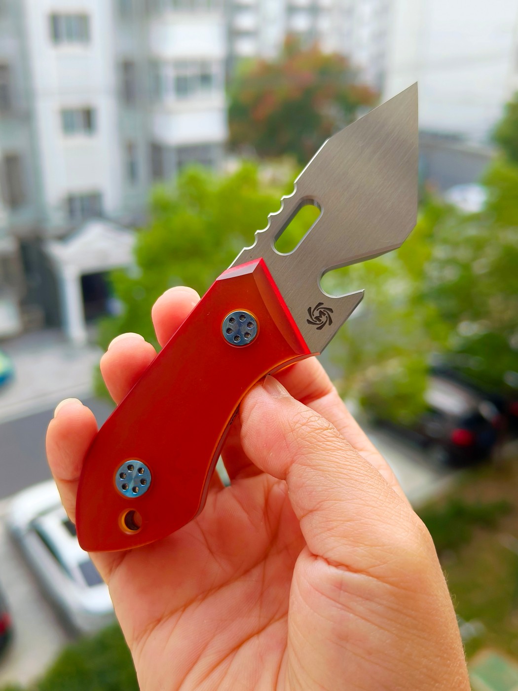 Mechforce Jensen Bergman CPM-MagnaCut钢 Ultem柄 PEI 橙色 2280
