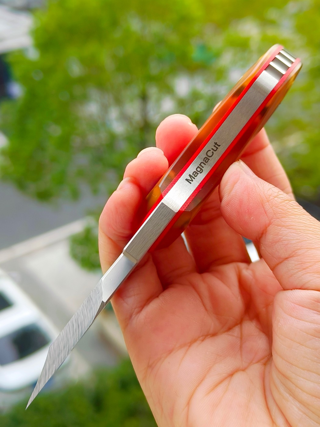 Mechforce Jensen Bergman CPM-MagnaCut钢 Ultem柄 PEI 橙色 2280