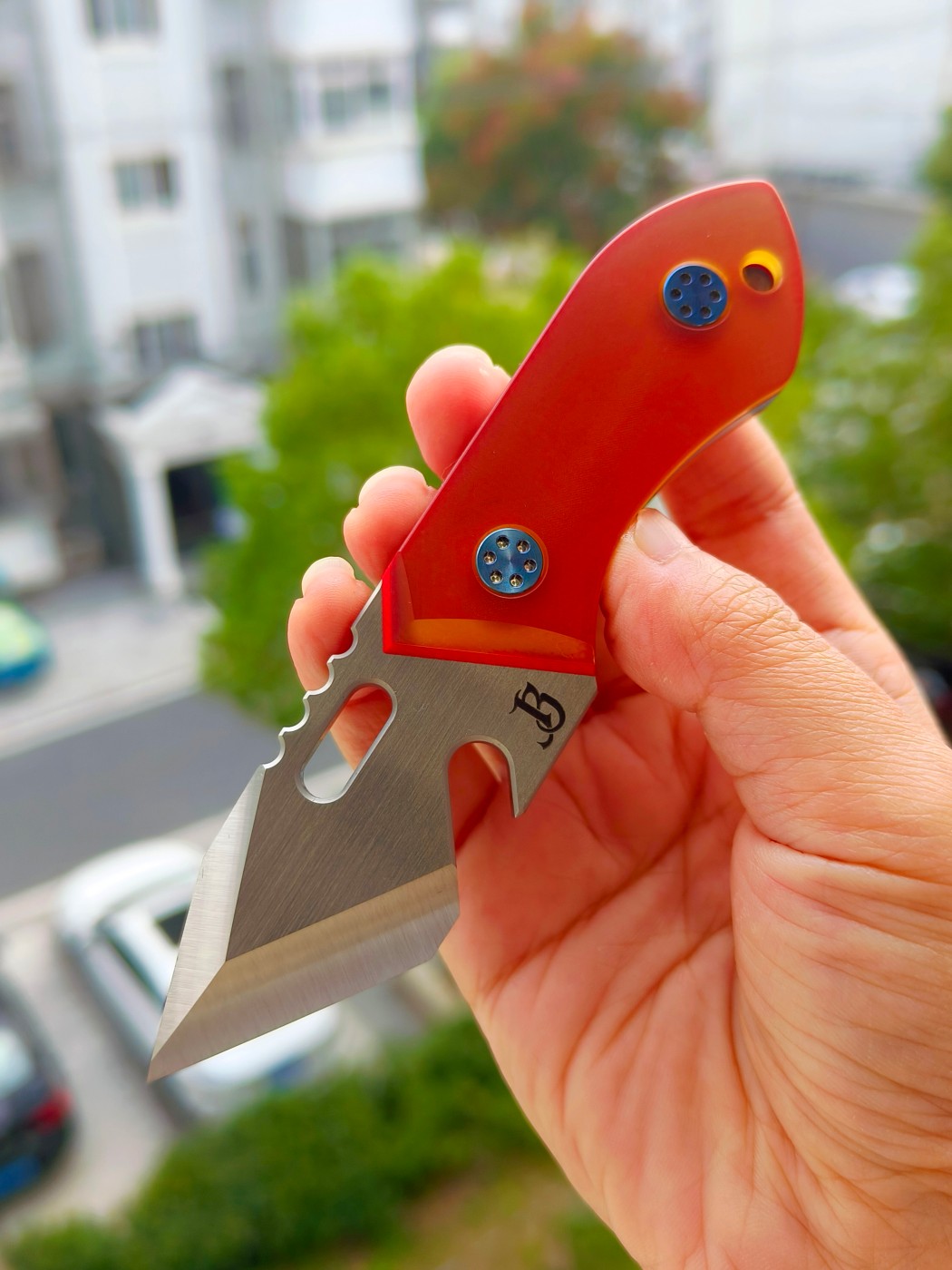 Mechforce Jensen Bergman CPM-MagnaCut钢 Ultem柄 PEI 橙色 2280