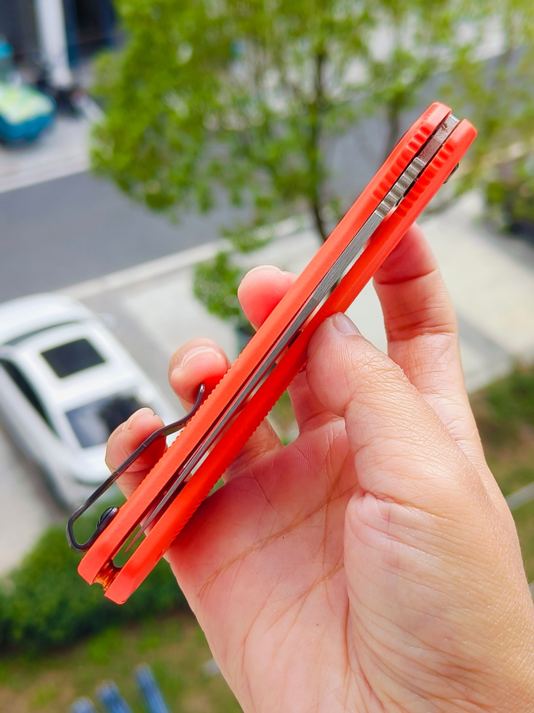 Benchmade Taggedout CPM154钢 尼龙柄 15535 橘色 1399