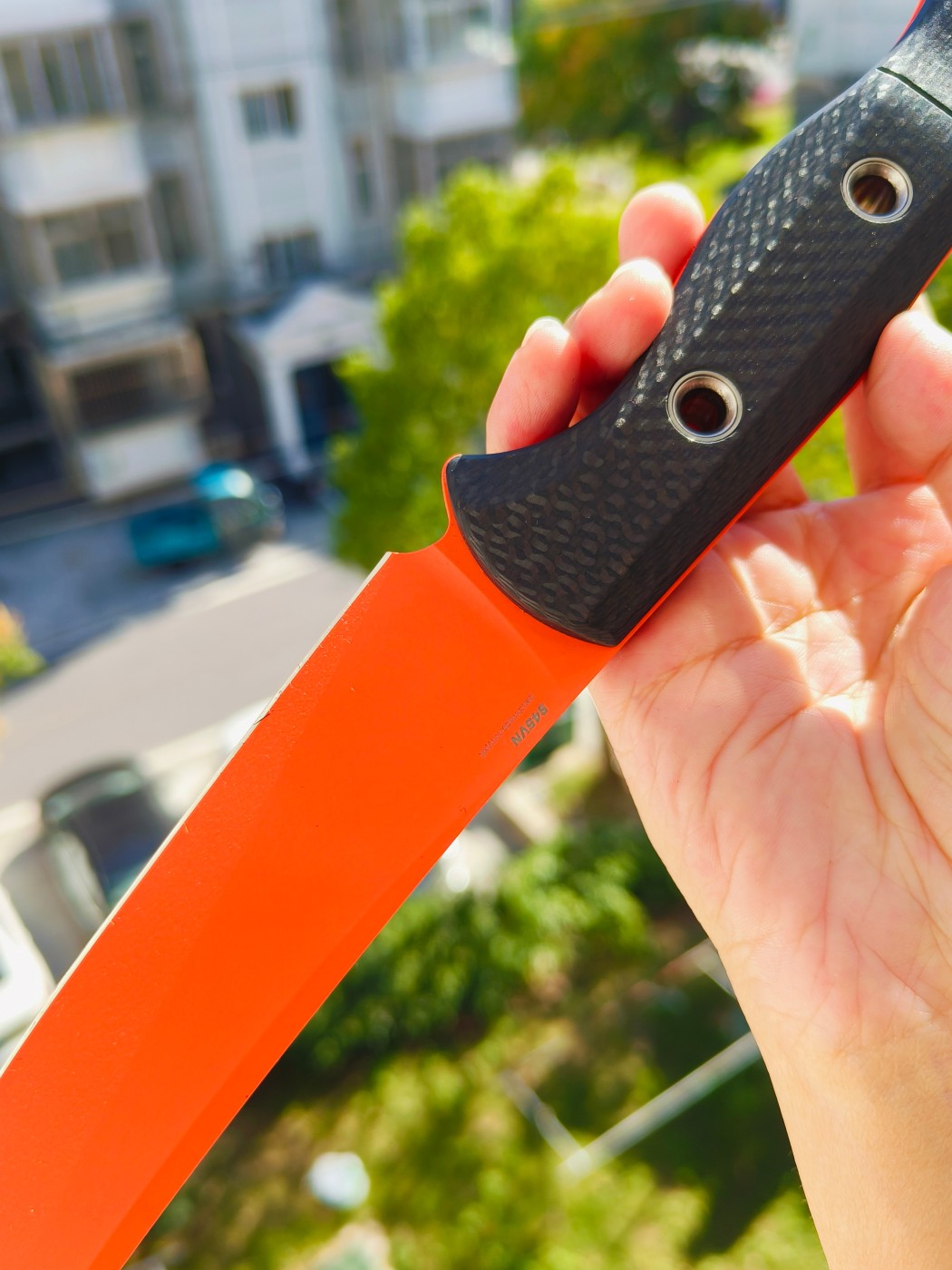 Benchmade CPM-S45VN钢 尼龙柄 15500OR-2 橘色 3140