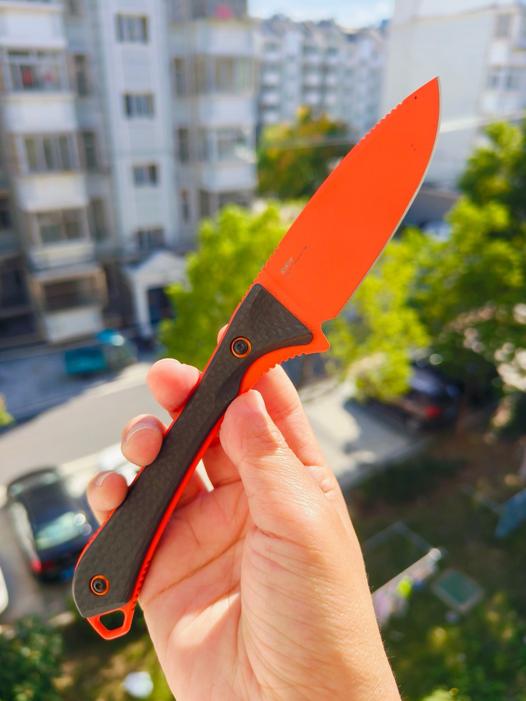 Benchmade Altitude-Blk CPM-S90V钢 碳纤维柄 15201OR 黑色 2090