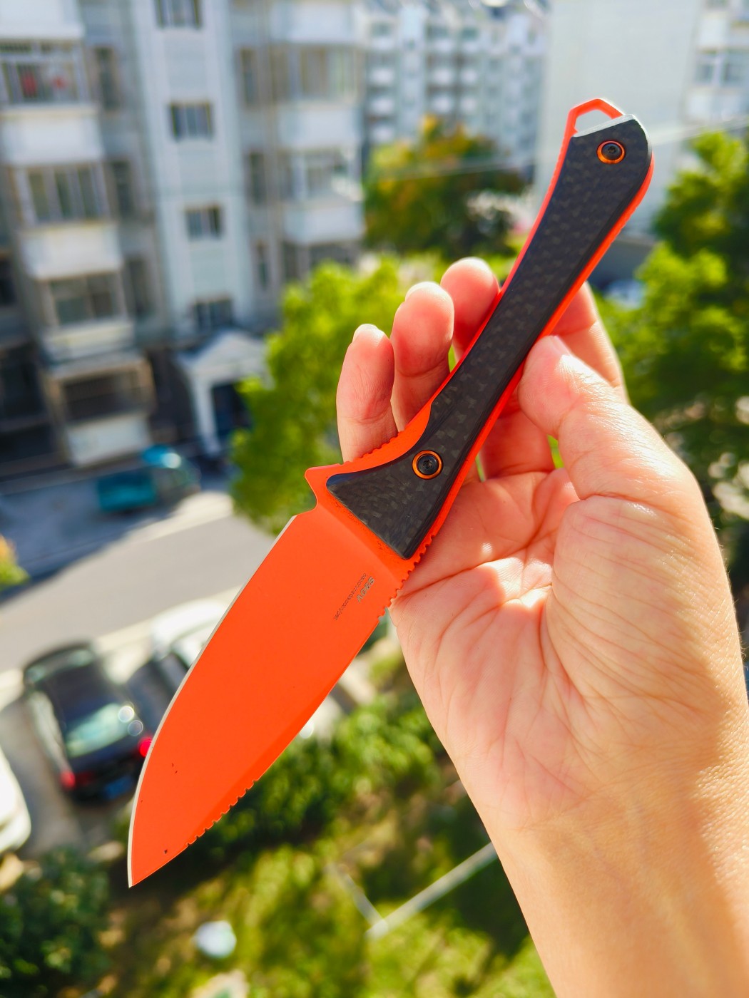 Benchmade Altitude-Blk CPM-S90V钢 碳纤维柄 15201OR 黑色 2090