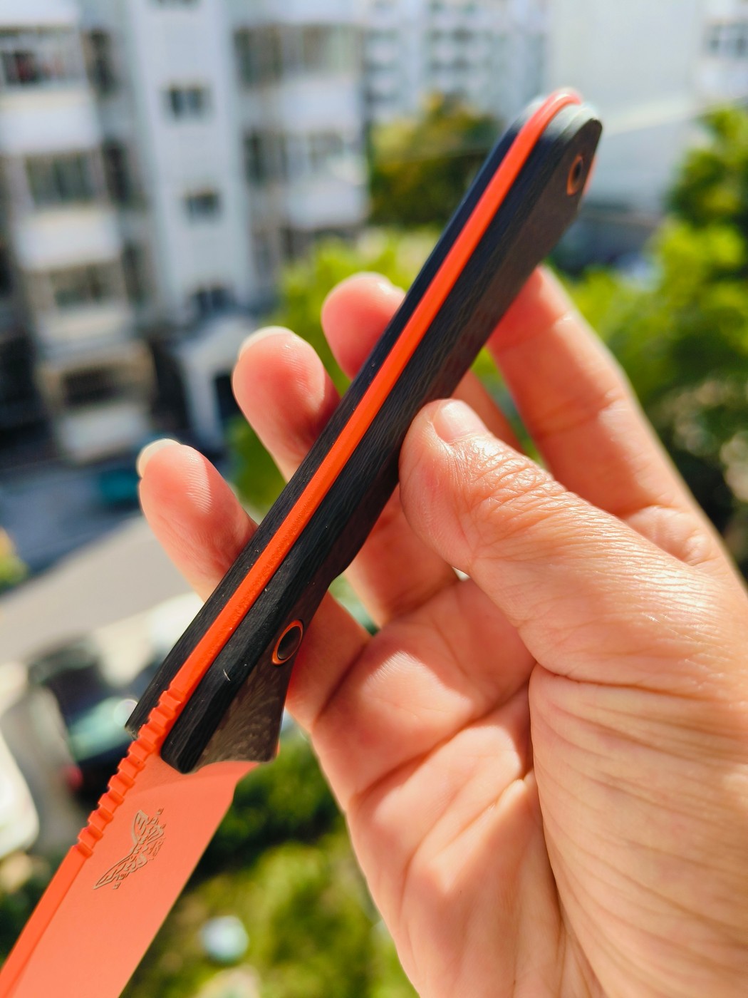 Benchmade Altitude-Blk CPM-S90V钢 碳纤维柄 15201OR 黑色 2090
