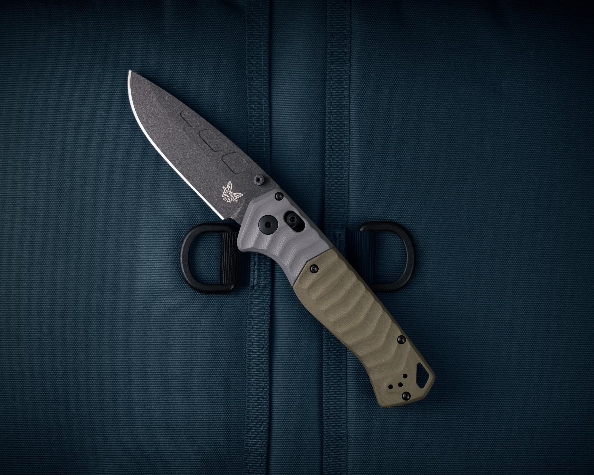 Benchmade PSK Magnacut钢 G10柄 593BK 绿色 2650
