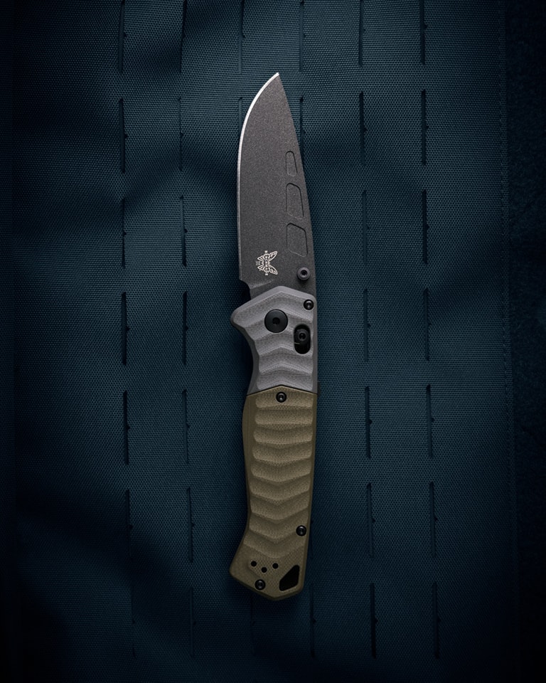 Benchmade PSK Magnacut钢 G10柄 593BK 绿色 2650