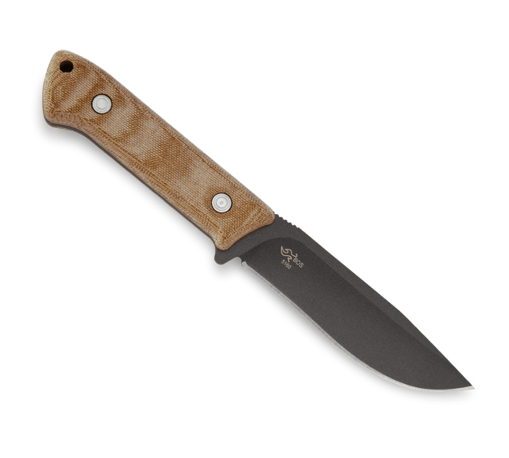 Buck knives 5160钢 米卡塔柄 0104BRS1-B 棕色 860