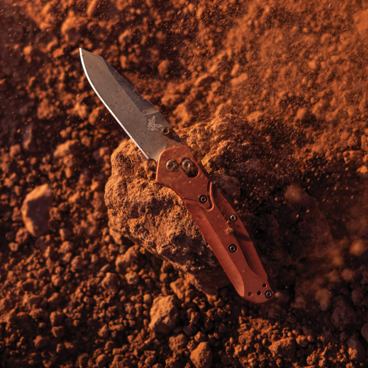 Benchmade MINI OSBORNE CPM-Magnacut钢 铝合金柄 945BK-03 铜色 1900