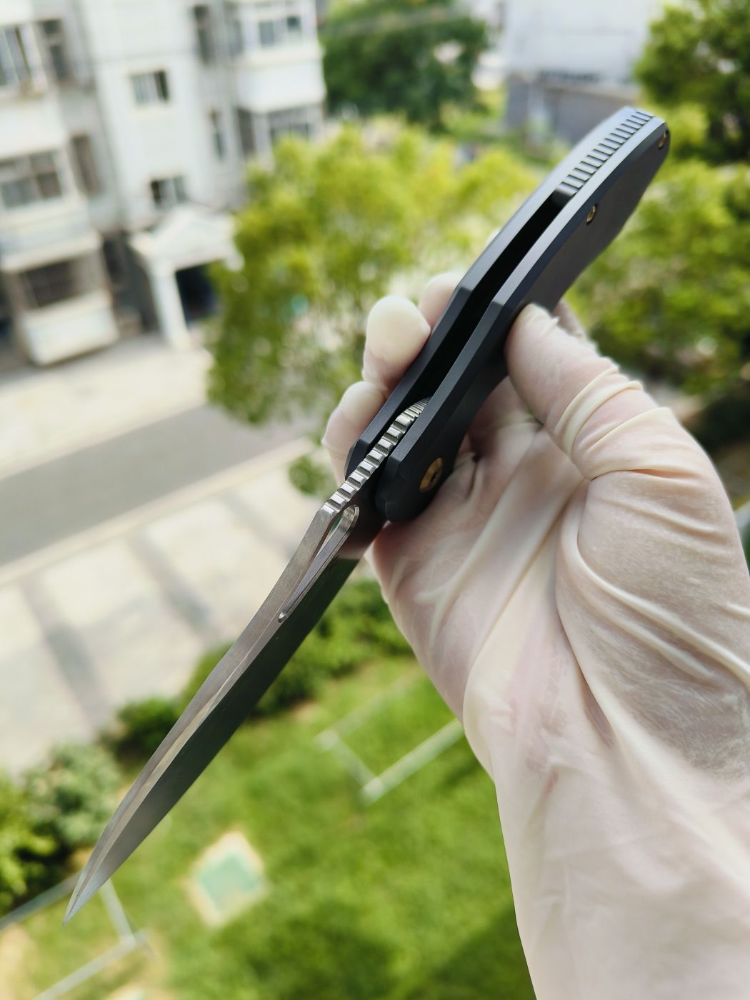 Kansept Echis CPM-S35VN钢 钛柄 K1071A1 灰色 1080