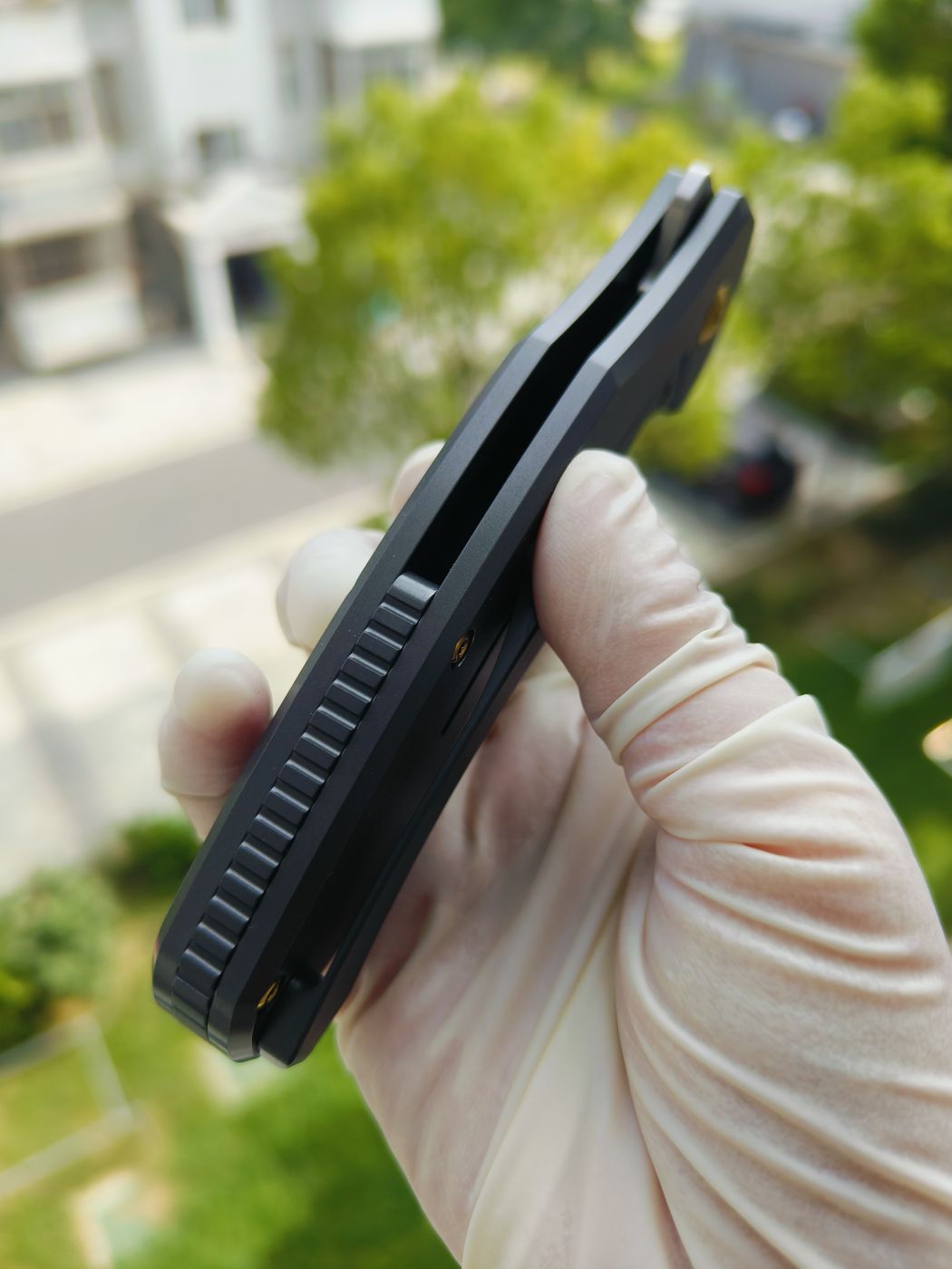Kansept Echis CPM-S35VN钢 钛柄 K1071A1 灰色 1080