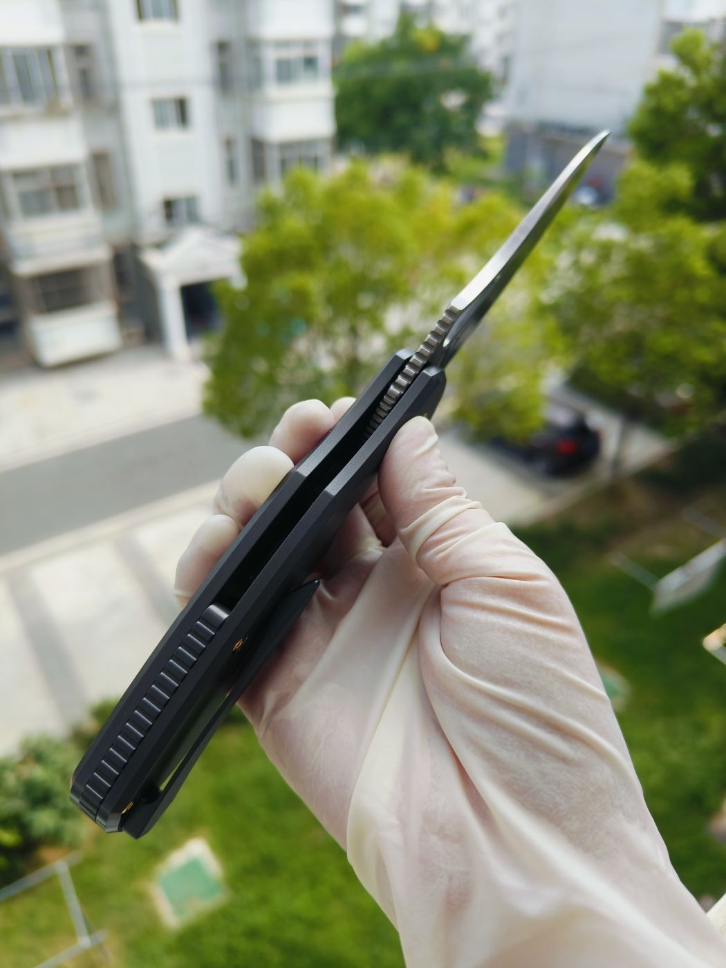 Kansept Echis CPM-S35VN钢 钛柄 K1071A1 灰色 1080