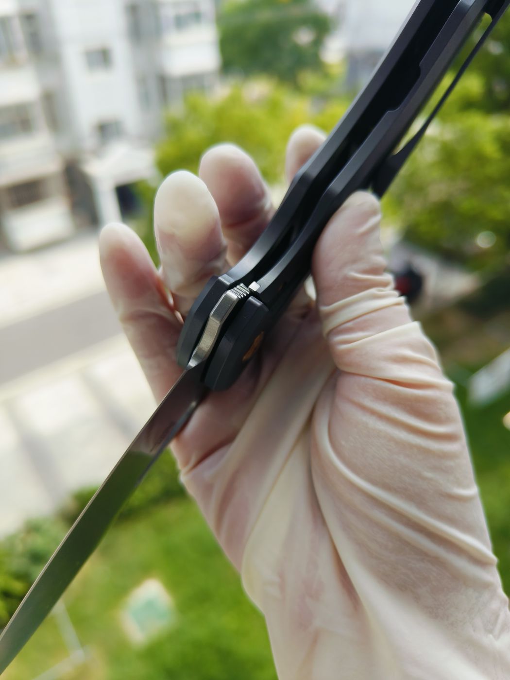 Kansept Echis CPM-S35VN钢 钛柄 K1071A1 灰色 1080