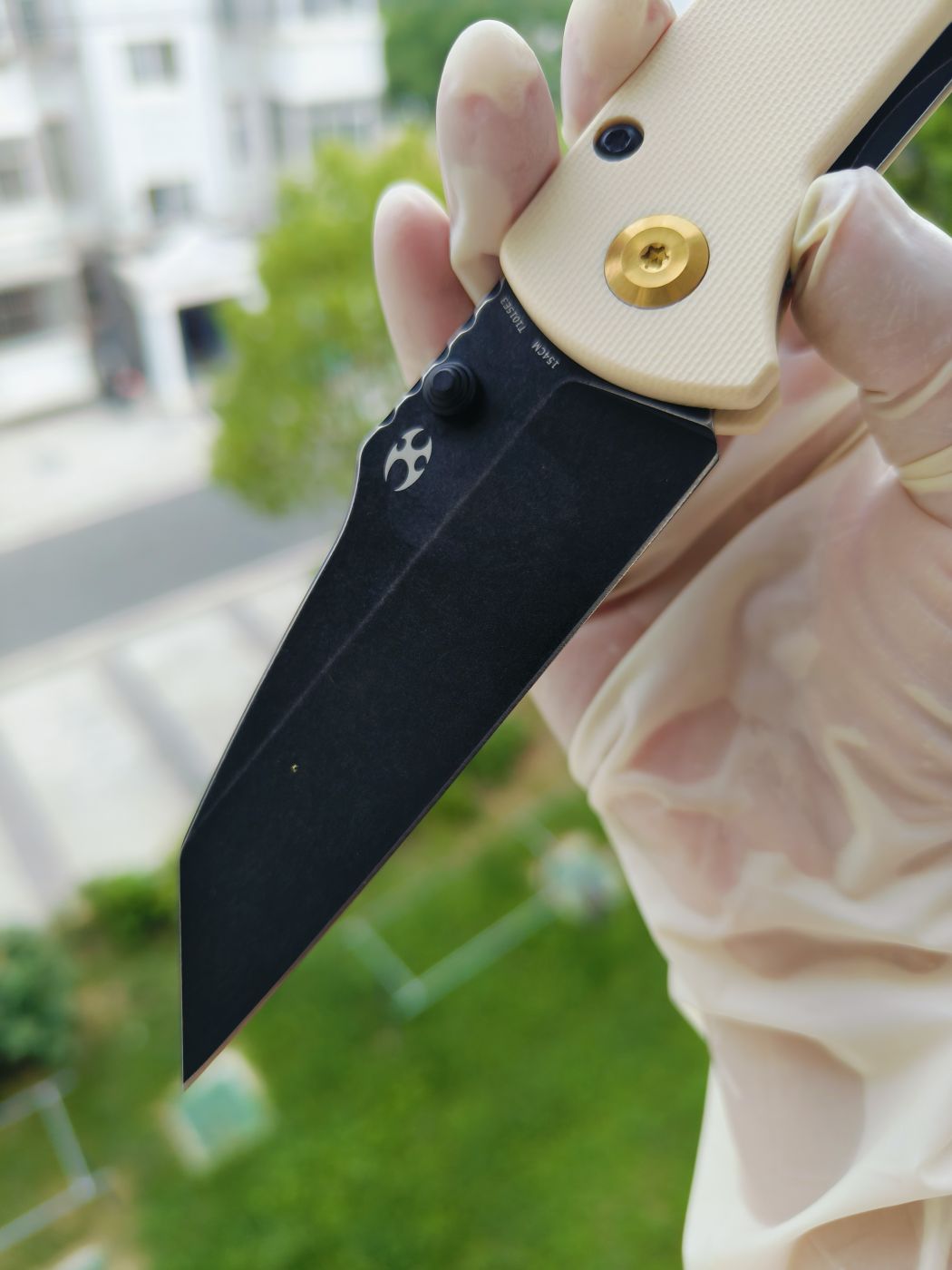 Kansept 154CM钢 G10柄 T1015E3 白色 560