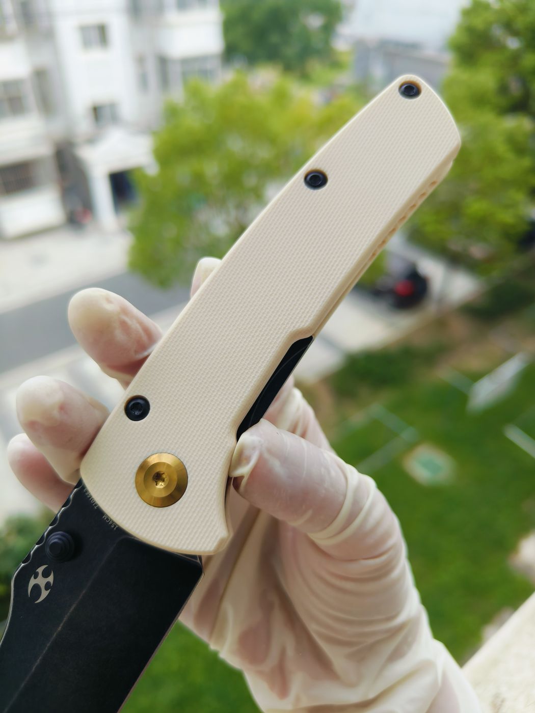 Kansept 154CM钢 G10柄 T1015E3 白色 560