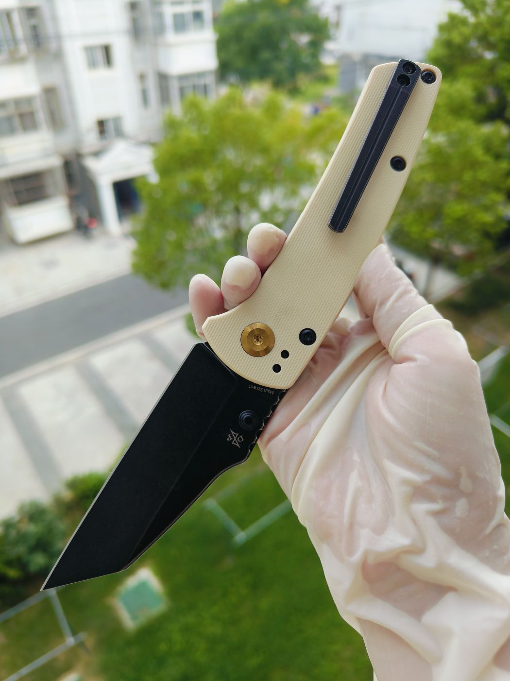 Kansept 154CM钢 G10柄 T1015E3 白色 560