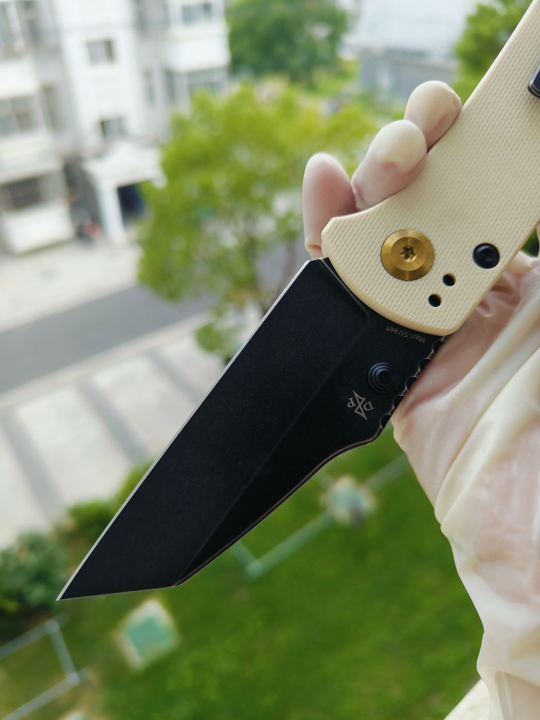 Kansept 154CM钢 G10柄 T1015E3 白色 560