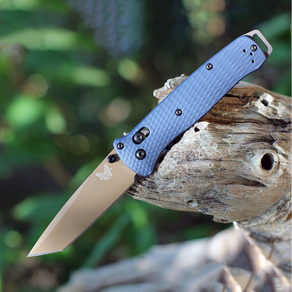 Benchmade BAILOUT CPM-M4钢 铝合金柄 537FE-02 蓝色 2150
