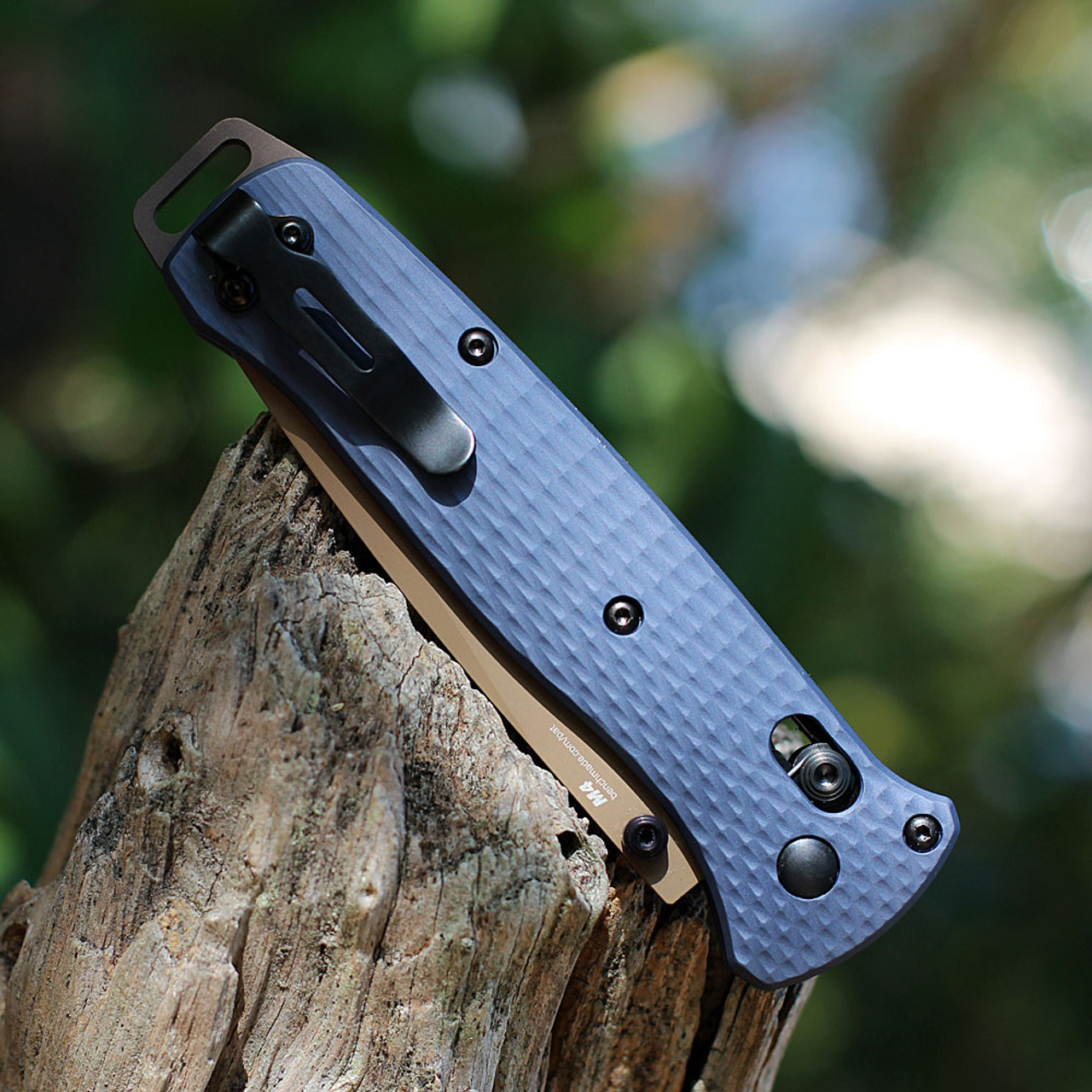 Benchmade BAILOUT CPM-M4钢 铝合金柄 537FE-02 蓝色 2150