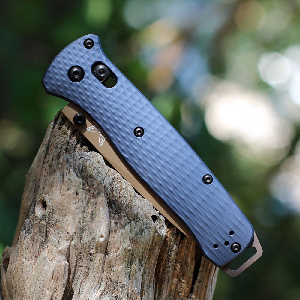 Benchmade BAILOUT CPM-M4钢 铝合金柄 537FE-02 蓝色 2150