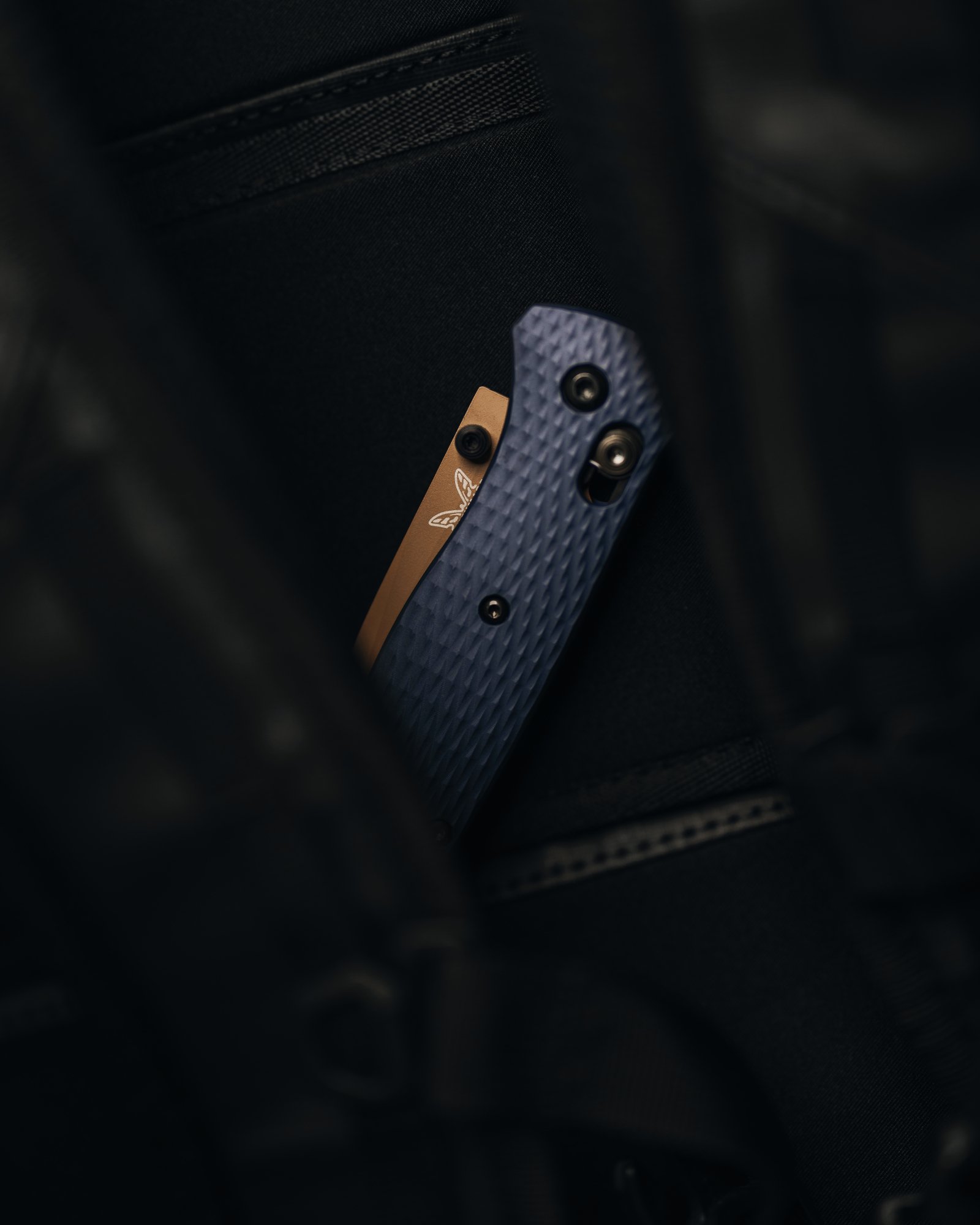 Benchmade BAILOUT CPM-M4钢 铝合金柄 537FE-02 蓝色 2150