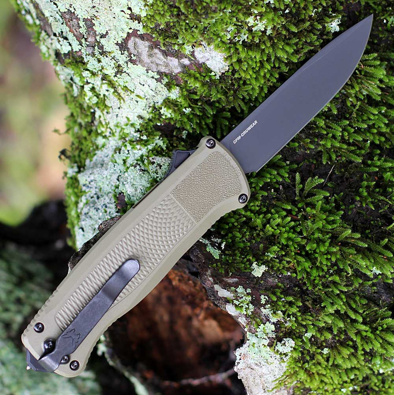 Benchmade Shootout OTF AUTO CPM-CruWear钢 Grivory柄 5371BK-01 绿色 2300