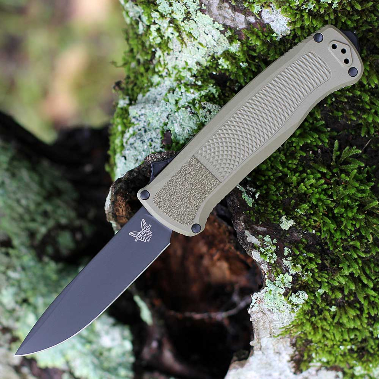 Benchmade Shootout OTF AUTO CPM-CruWear钢 Grivory柄 5371BK-01 绿色 2300