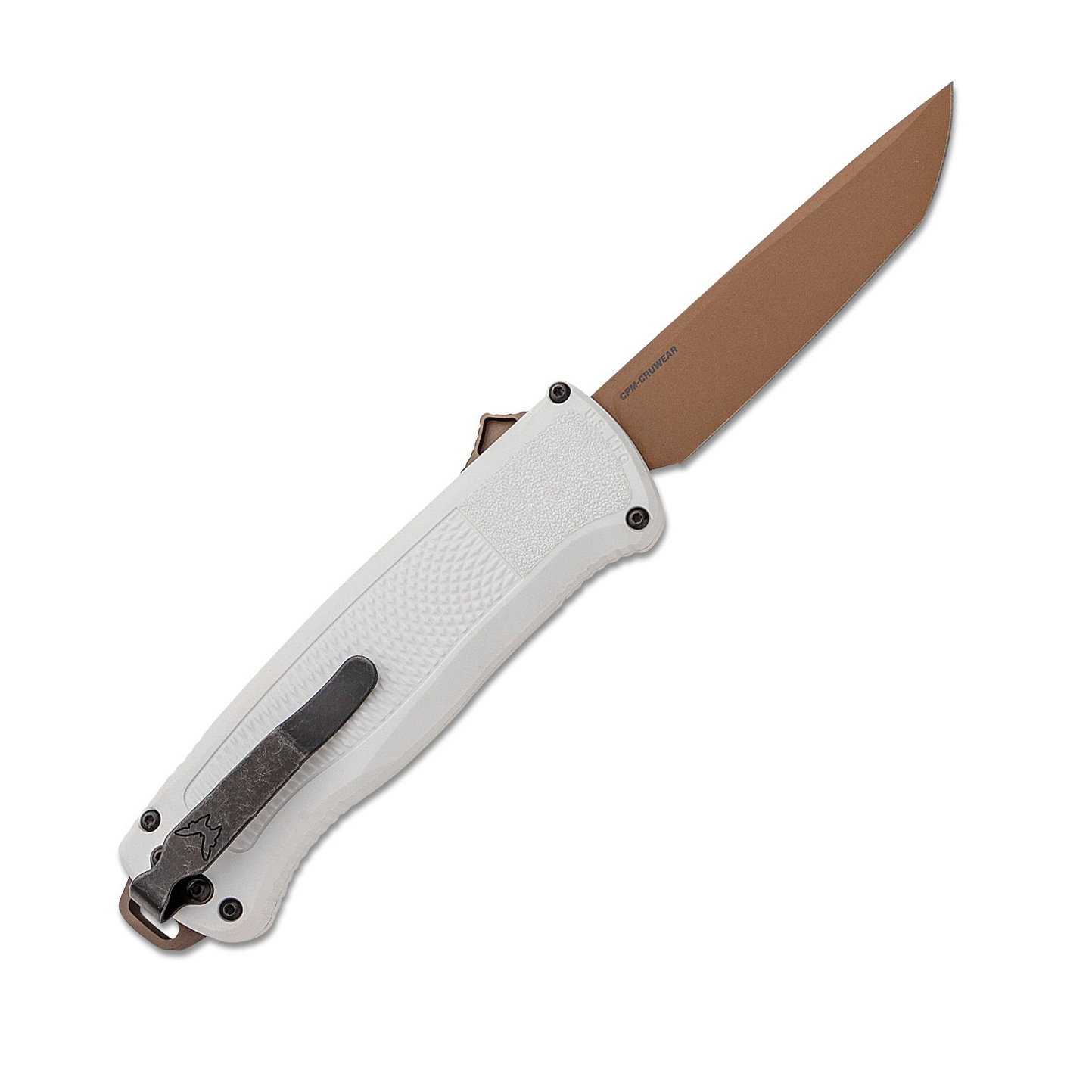 Benchmade Shootout OTF AUTO CPM-CruWear钢 玻璃纤维尼龙柄 5370FE-02 白色 2450