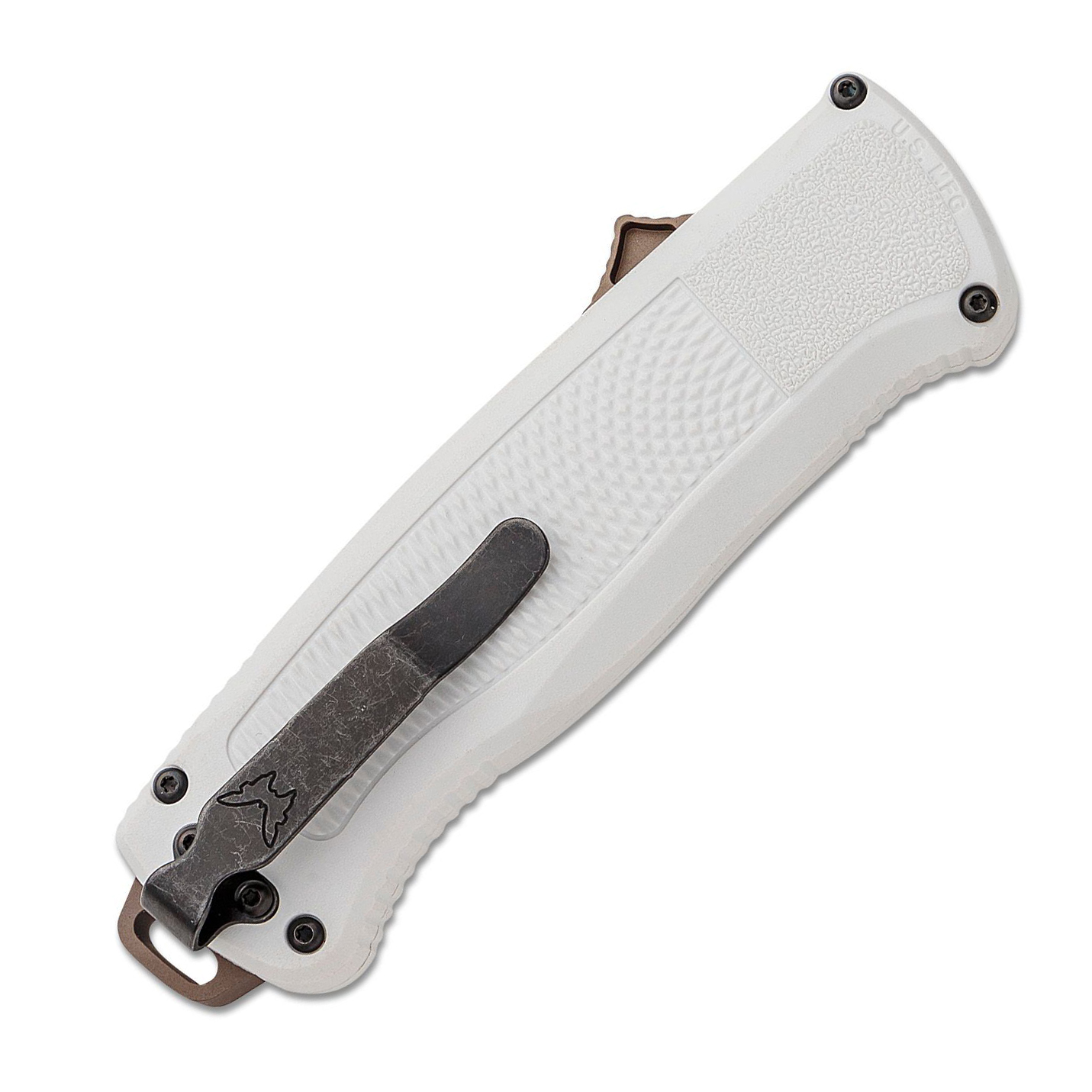 Benchmade Shootout OTF AUTO CPM-CruWear钢 玻璃纤维尼龙柄 5370FE-02 白色 2450