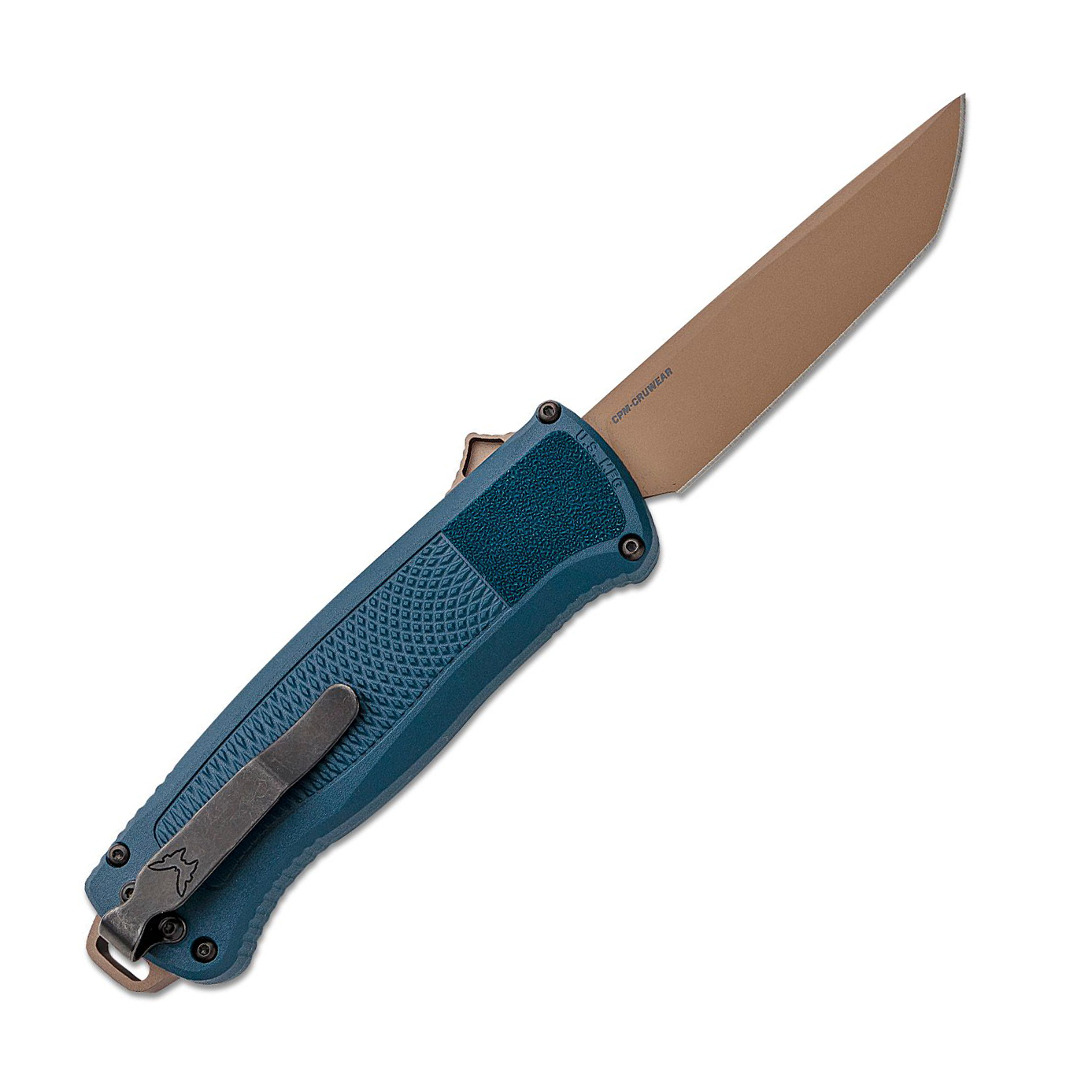 Benchmade Shootout OTF AUTO CPM-CruWear钢 Grivory尼龙手柄 5370FE-01 蓝色 2450