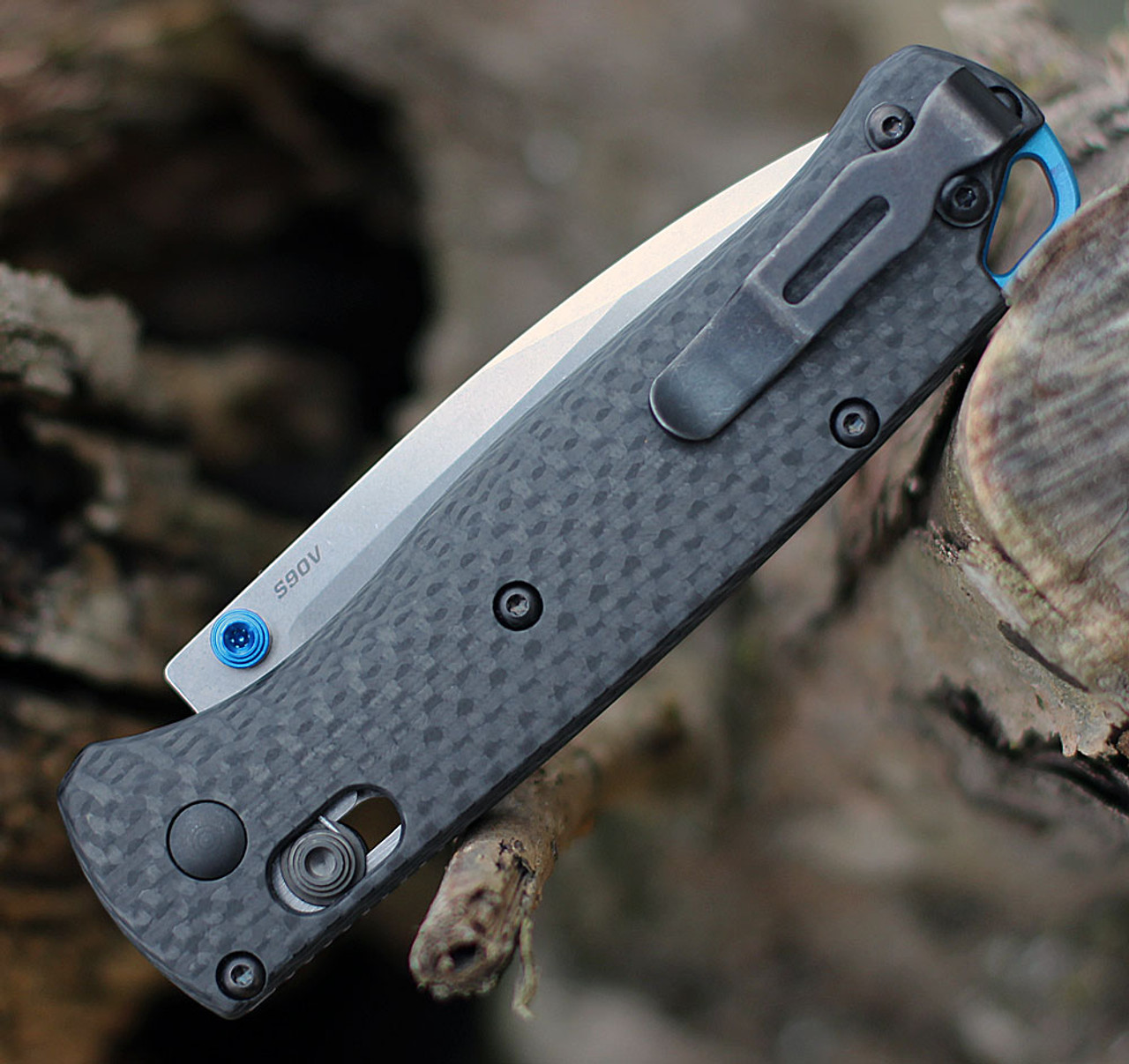 Benchmade Bugout CPM-S90V钢 碳纤维柄 535-3 黑色 2300