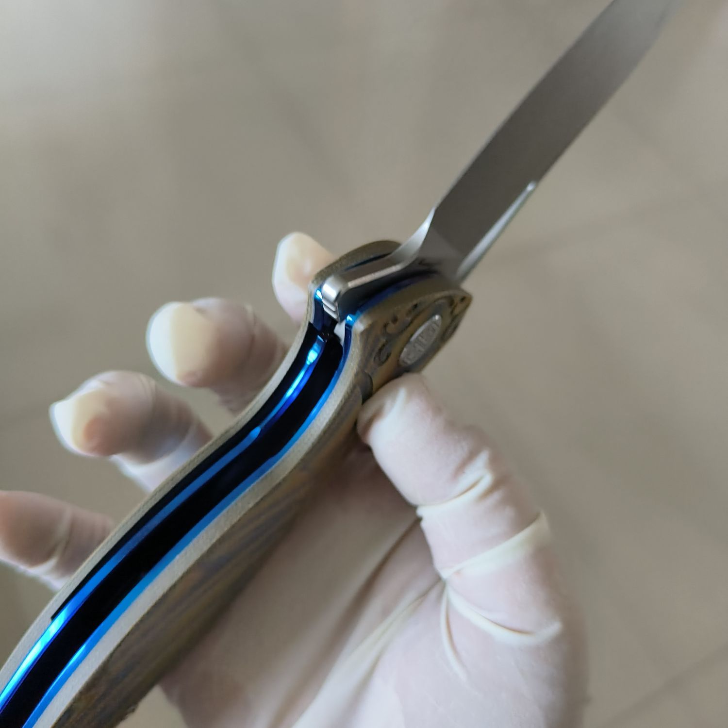 【售完】Rike Knives 大蜂鸟 N690co钢 G10柄 原价680 特价399