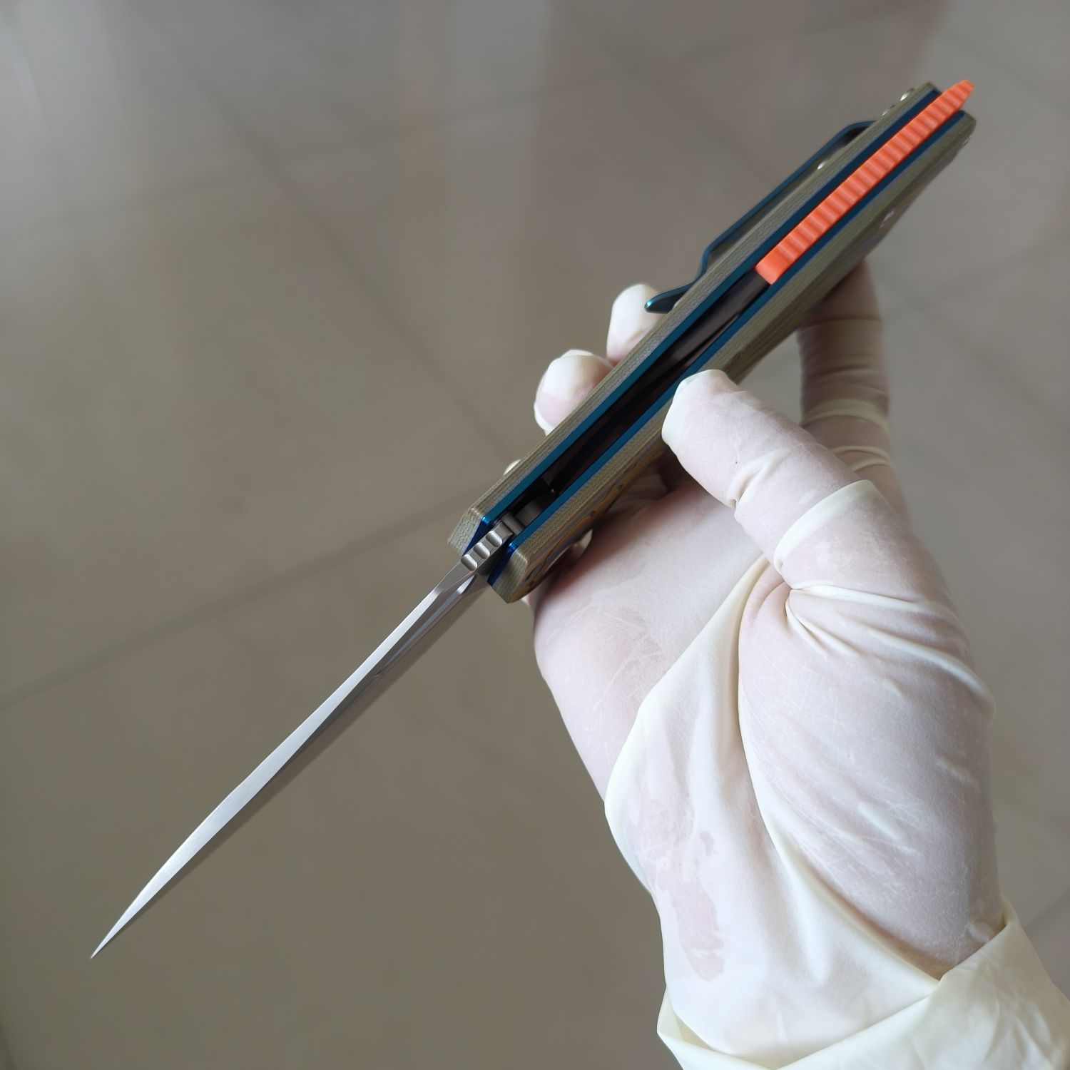【售完】Rike Knives 大蜂鸟 N690co钢 G10柄 原价680 特价399