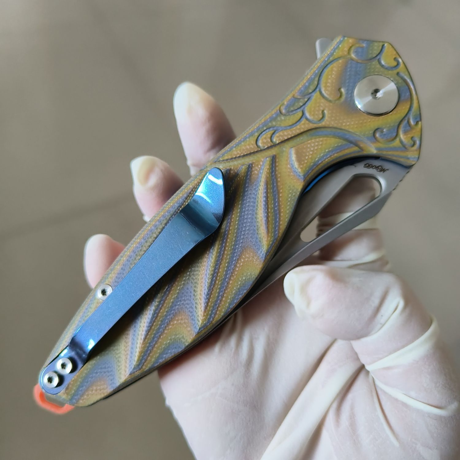 【售完】Rike Knives 大蜂鸟 N690co钢 G10柄 原价680 特价399