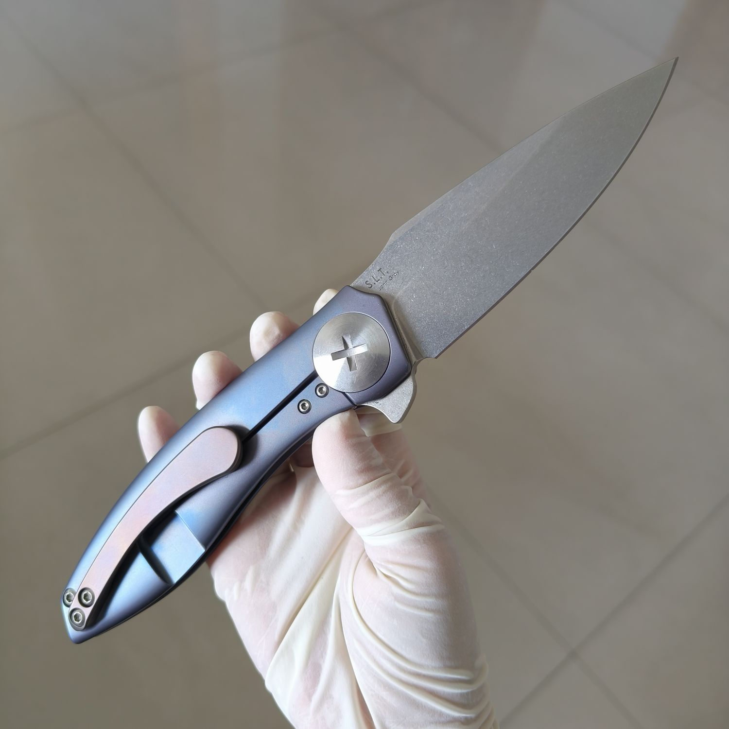 【售完】Kizer Knives S35VN钢 钛柄 KI4474A3 原价1580 特价699
