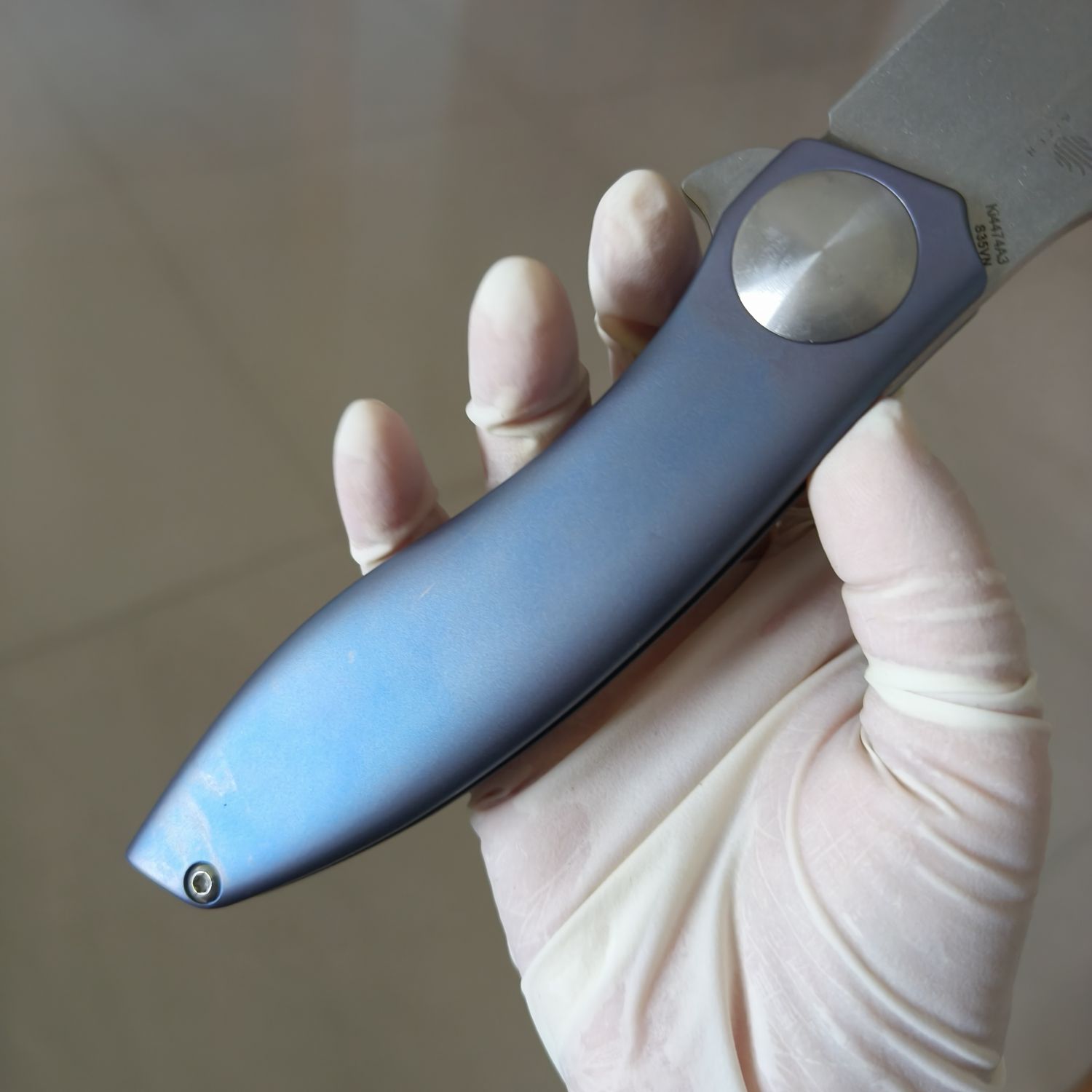 【售完】Kizer Knives S35VN钢 钛柄 KI4474A3 原价1580 特价699