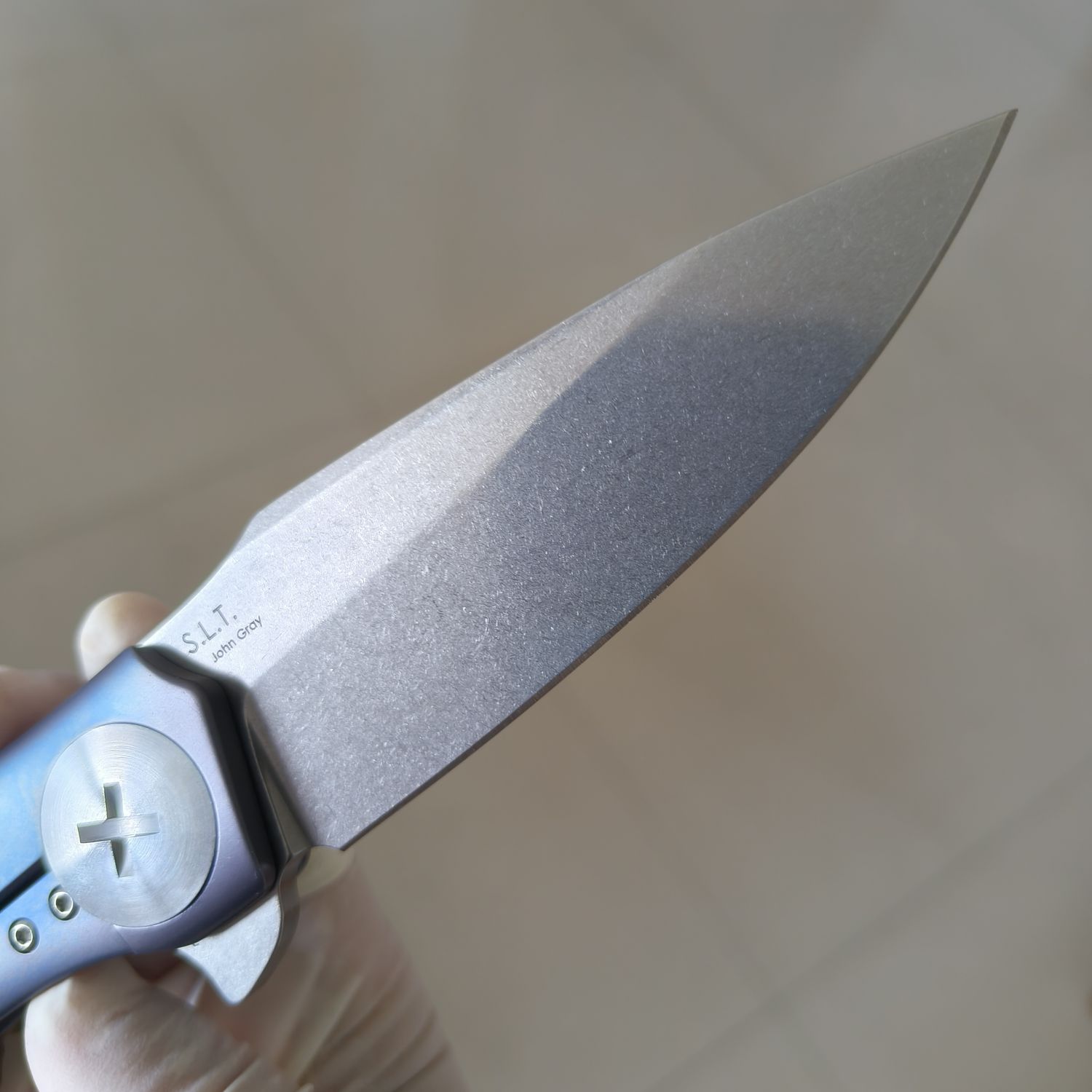 【售完】Kizer Knives S35VN钢 钛柄 KI4474A3 原价1580 特价699