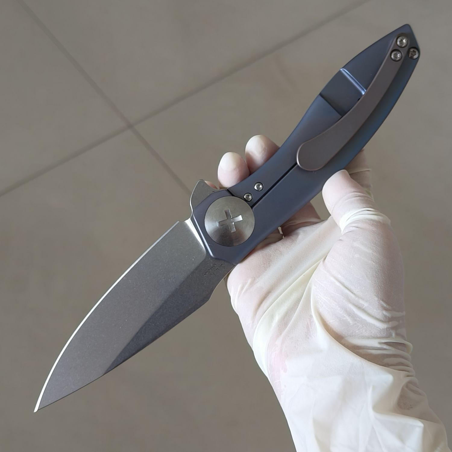 【售完】Kizer Knives S35VN钢 钛柄 KI4474A3 原价1580 特价699