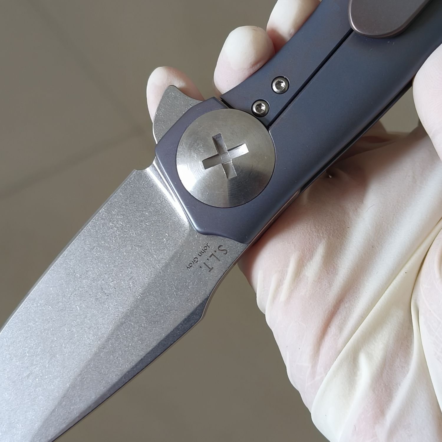 【售完】Kizer Knives S35VN钢 钛柄 KI4474A3 原价1580 特价699