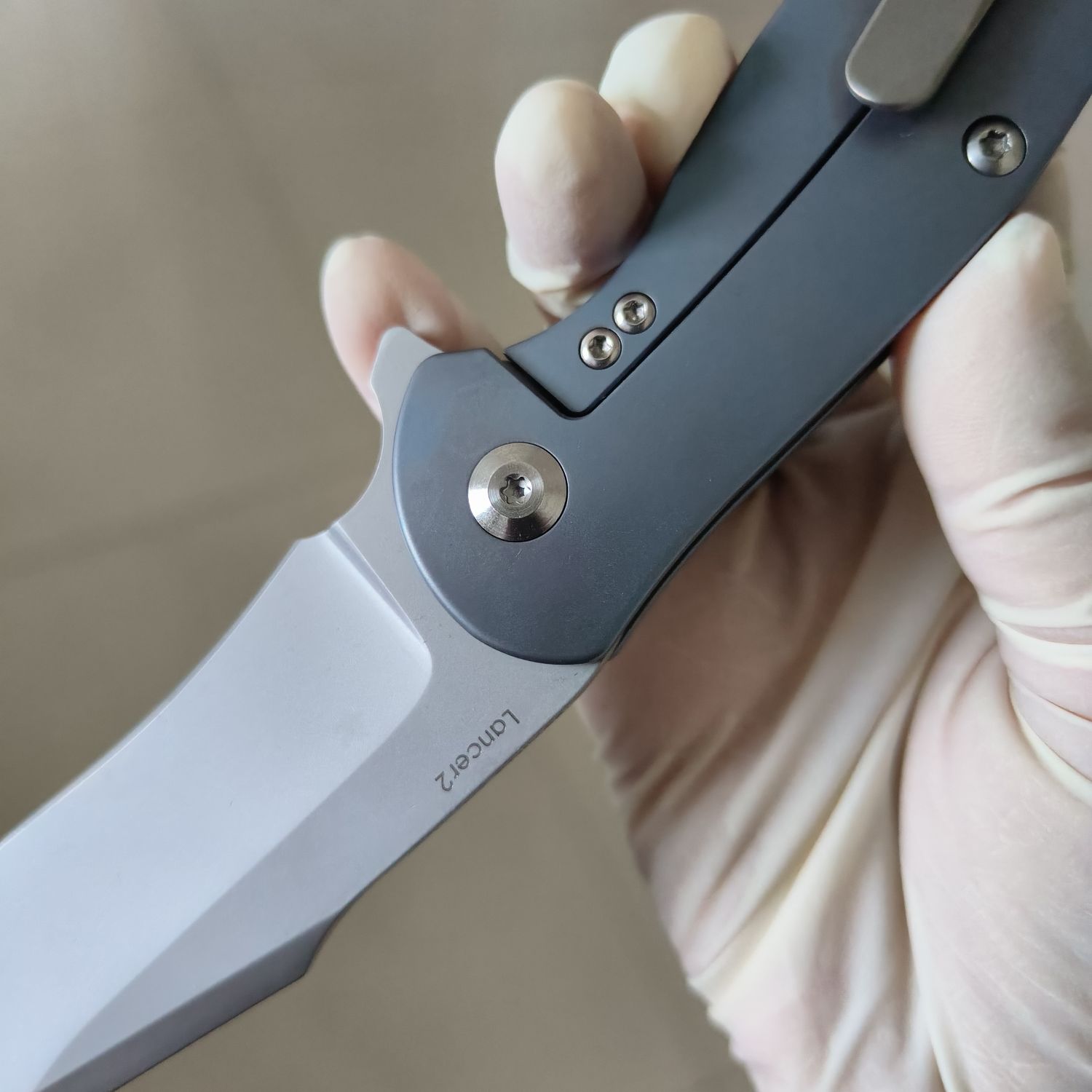 【售完】Kizer Knives S35VN钢 钛柄 Ki4495 原价1680 特价799