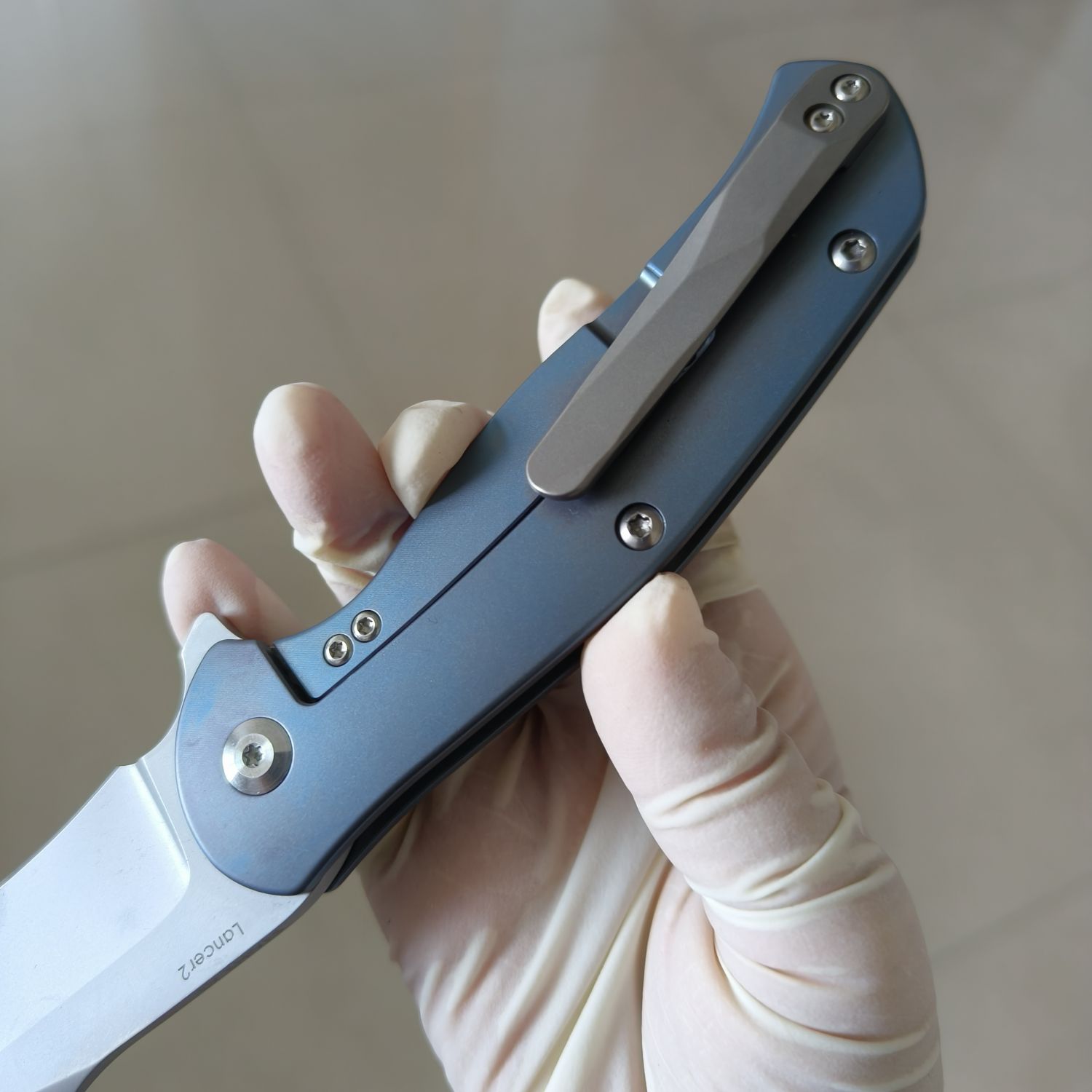 【售完】Kizer Knives S35VN钢 钛柄 Ki4495 原价1680 特价799