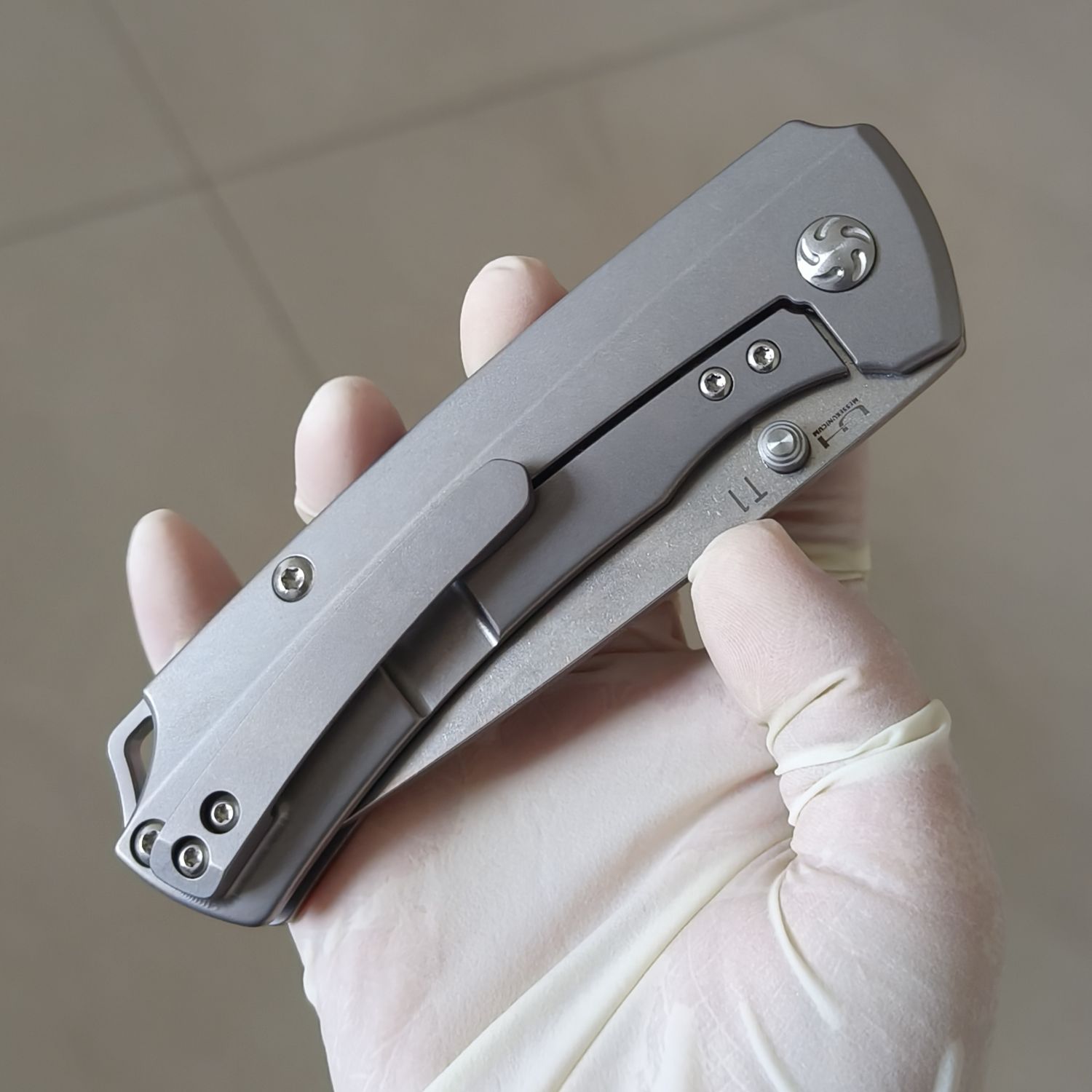 【售完】Kizer Knives T1 S35VN 钛柄 Ki3490 原价1160 特价399