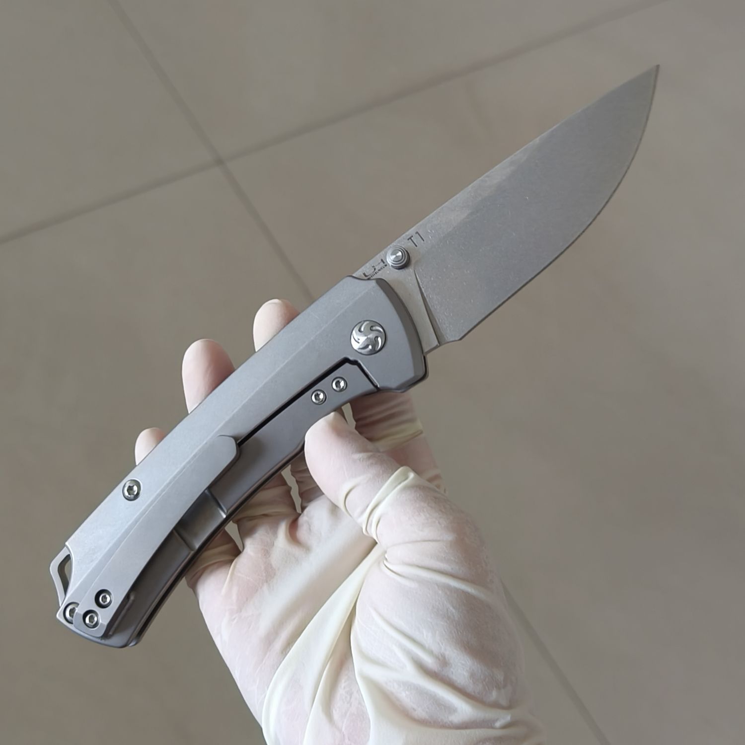 【售完】Kizer Knives T1 S35VN 钛柄 Ki3490 原价1160 特价399
