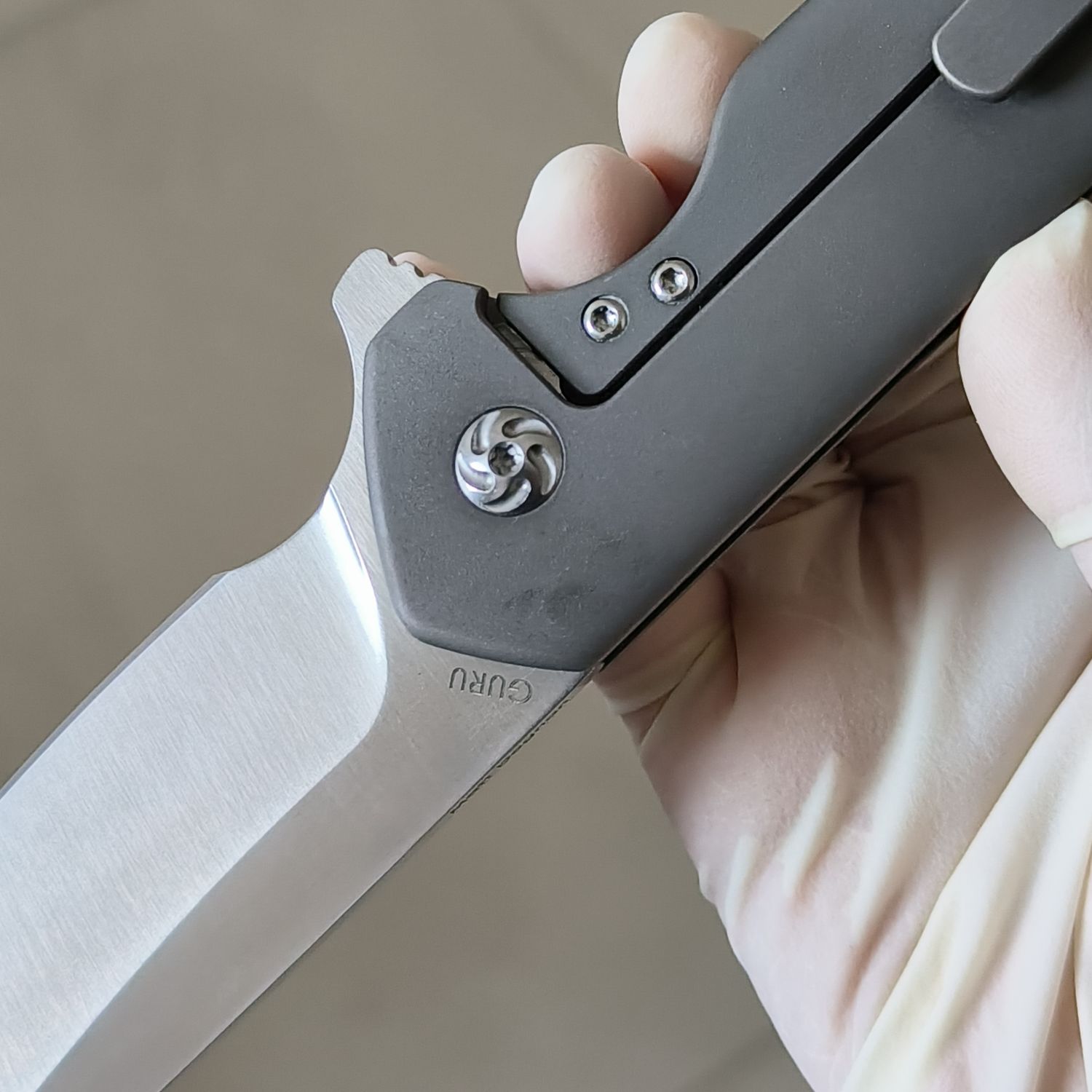 【特惠】Kizer Knives Guru S35VN 钛柄 Ki3504A2 原价1260 特价599