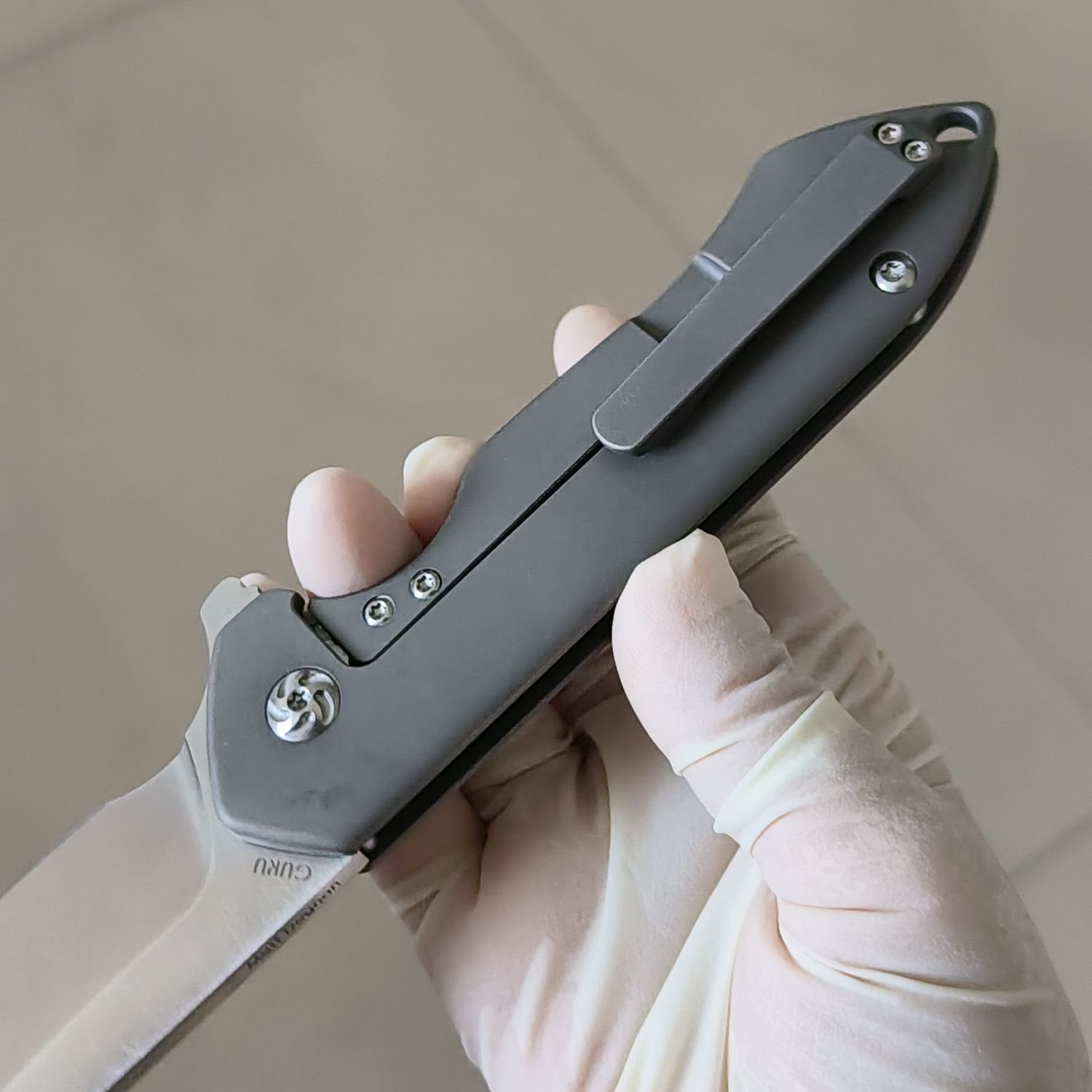 【特惠】Kizer Knives Guru S35VN 钛柄 Ki3504A2 原价1260 特价599
