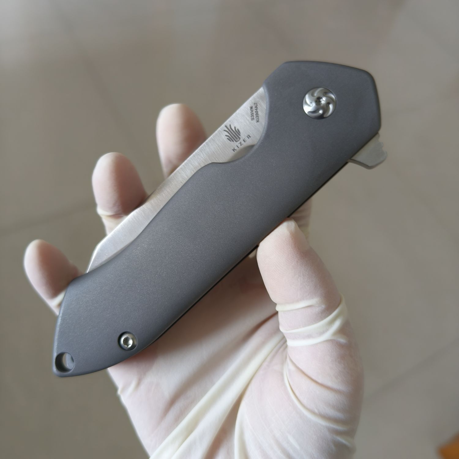 【特惠】Kizer Knives Guru S35VN 钛柄 Ki3504A2 原价1260 特价599