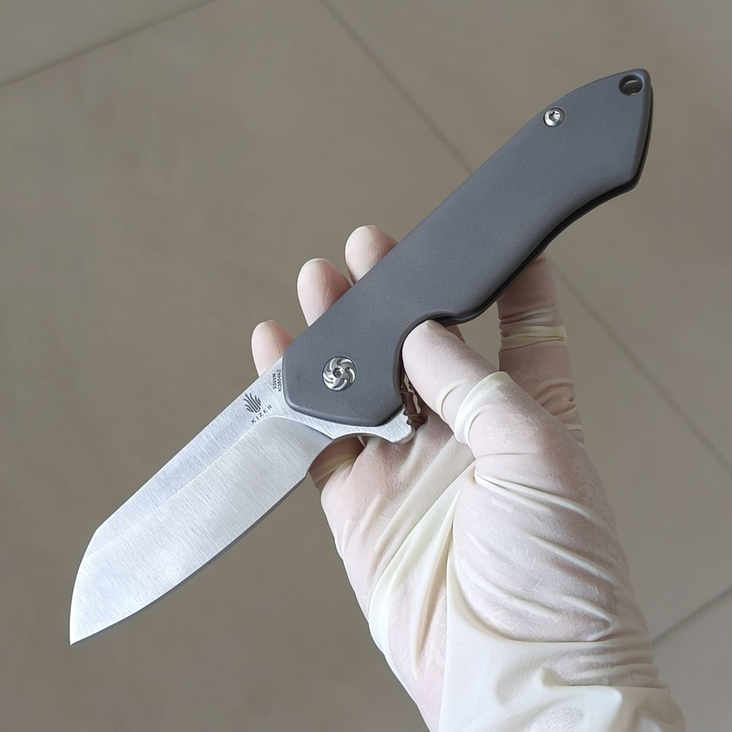 【特惠】Kizer Knives Guru S35VN 钛柄 Ki3504A2 原价1260 特价599