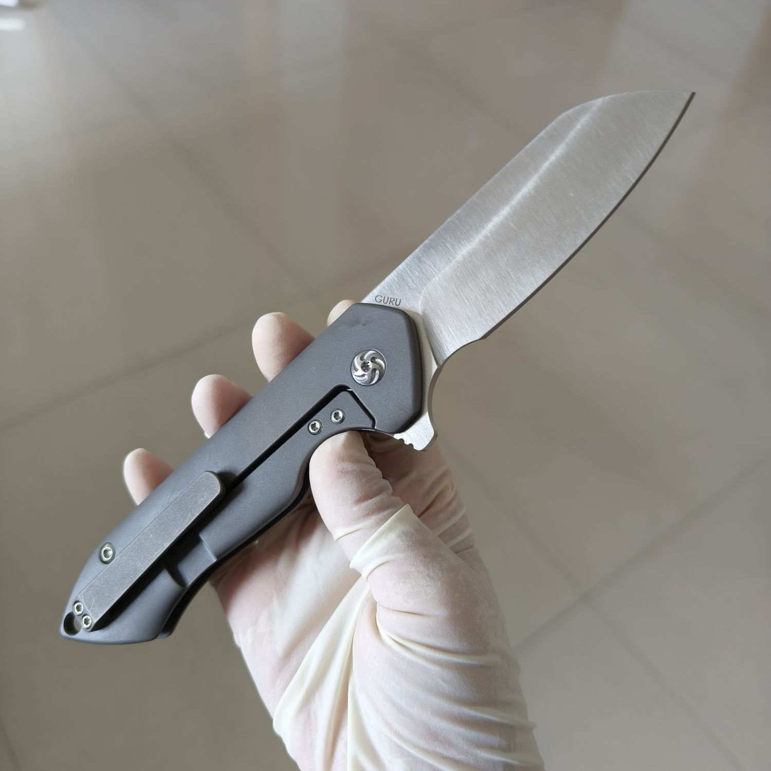 【特惠】Kizer Knives Guru S35VN 钛柄 Ki3504A2 原价1260 特价599