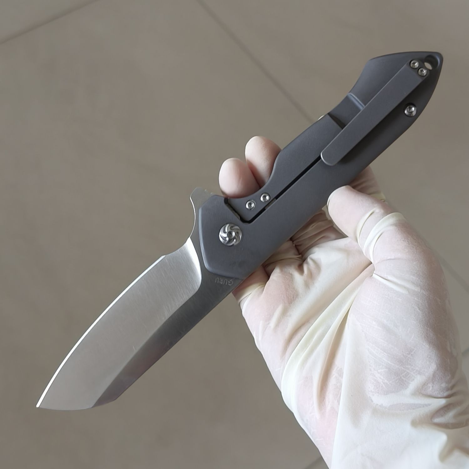 【特惠】Kizer Knives Guru S35VN 钛柄 Ki3504A2 原价1260 特价599