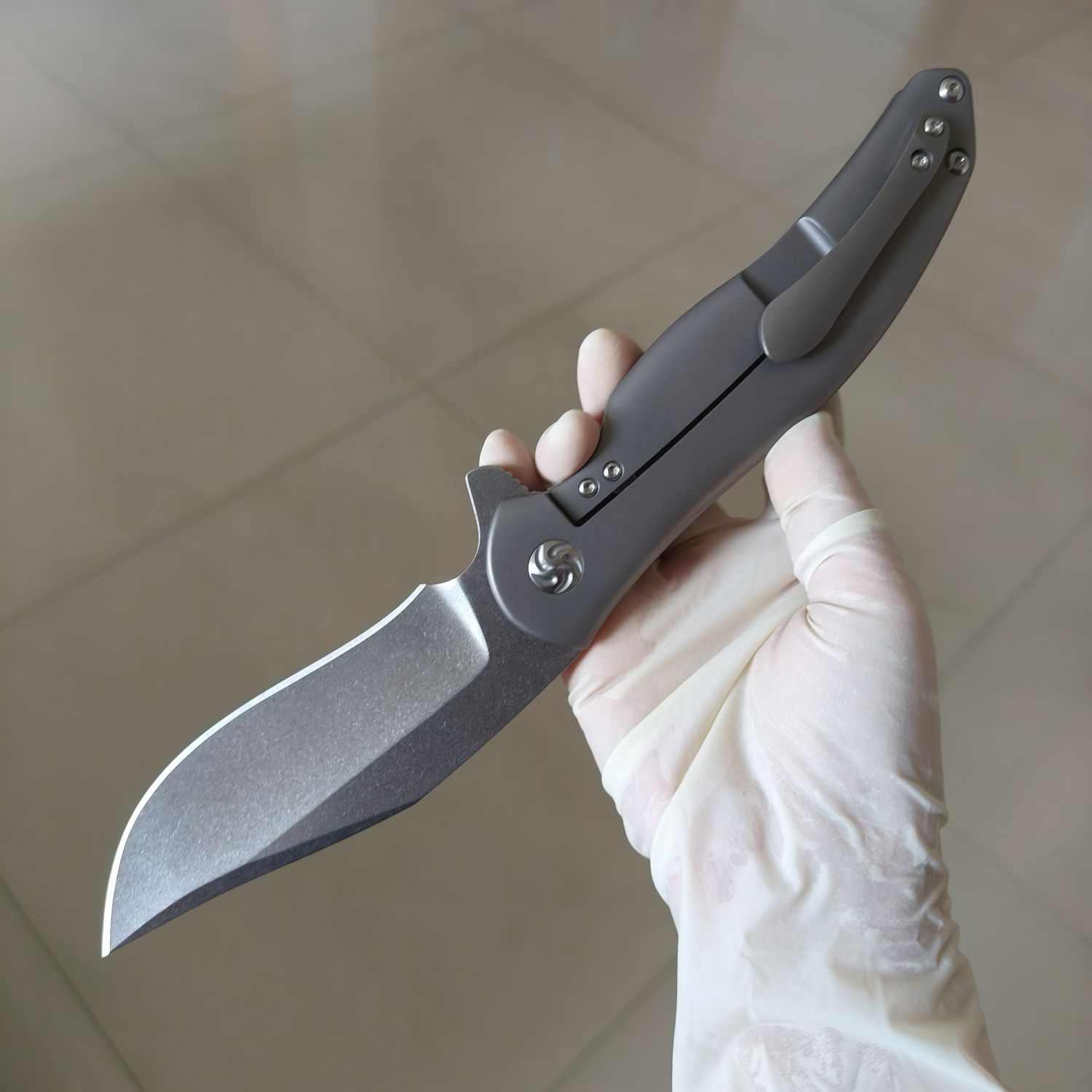 【特惠】Kizer Knives S35VN钢 钛柄 Ki5464A1 原价1860 特价780